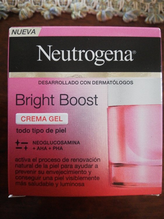 Neutrogena Bright Boost Crema Gel Ml Inci Beauty