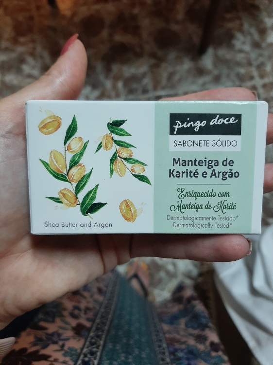 Pingo Doce Sabonete Sólido Manteiga de Karité e Argão 90 g INCI Beauty