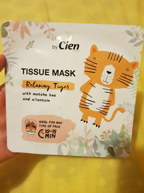 Cien Tissue Mask Relaxing Tiger Inci Beauty