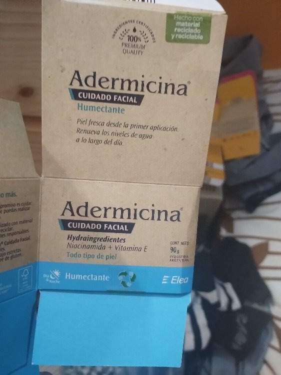 Adermicina Facial Humectante Crema G Inci Beauty