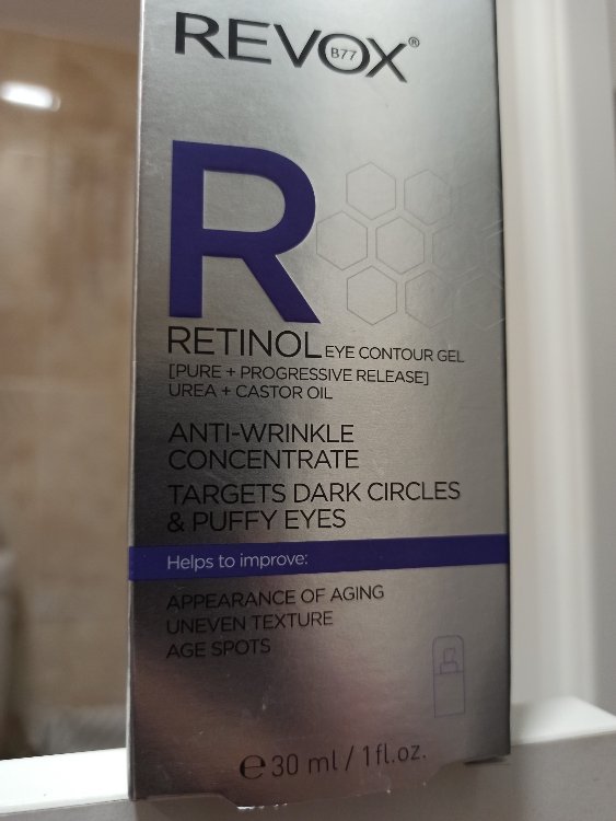 Revox Retinol Eye Contour Gel Anti Wrinkle Concentrate 30 Ml INCI