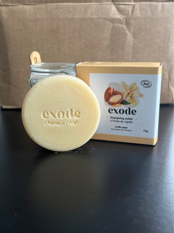 Exode Shampoing à l huile de nigelle vanille argan INCI Beauty