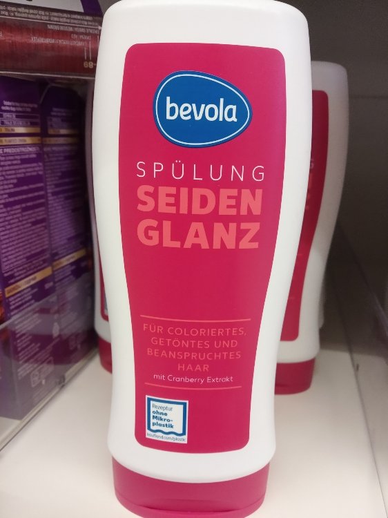 Bevola Spülung Seidenglanz für Coloriertes Getöntes und Beanspruchtes