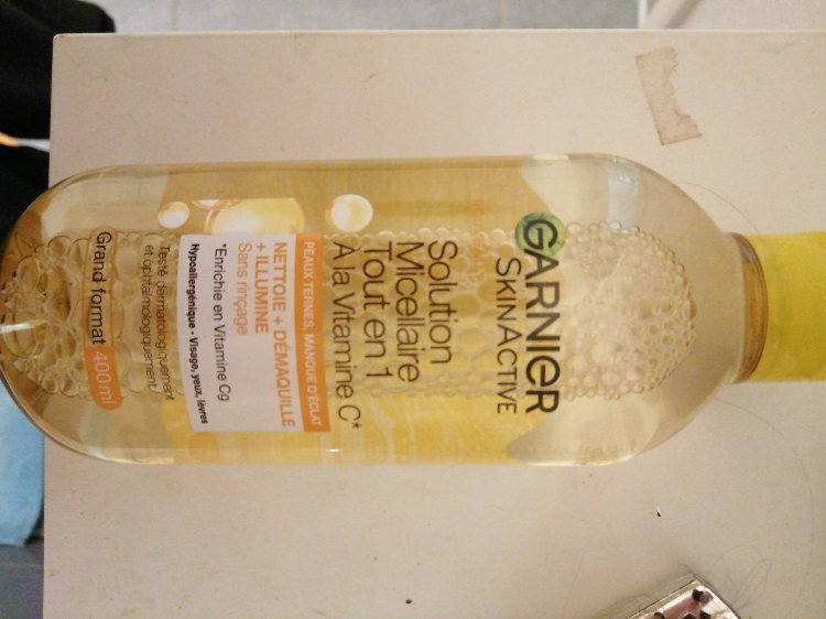 Garnier Skinactive Solution Micellaire Tout En La Vitamine C