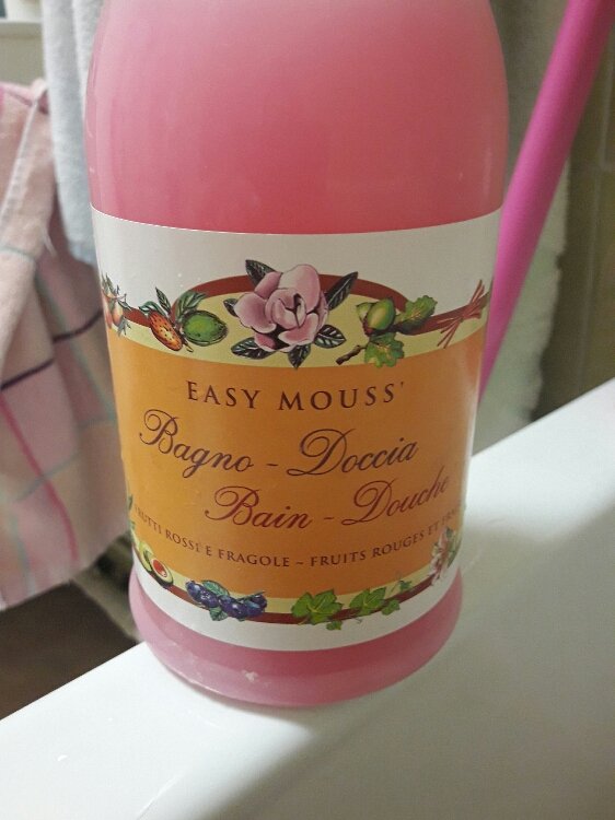 Easy Mouss Bain Douche Fruits Rouges INCI Beauty