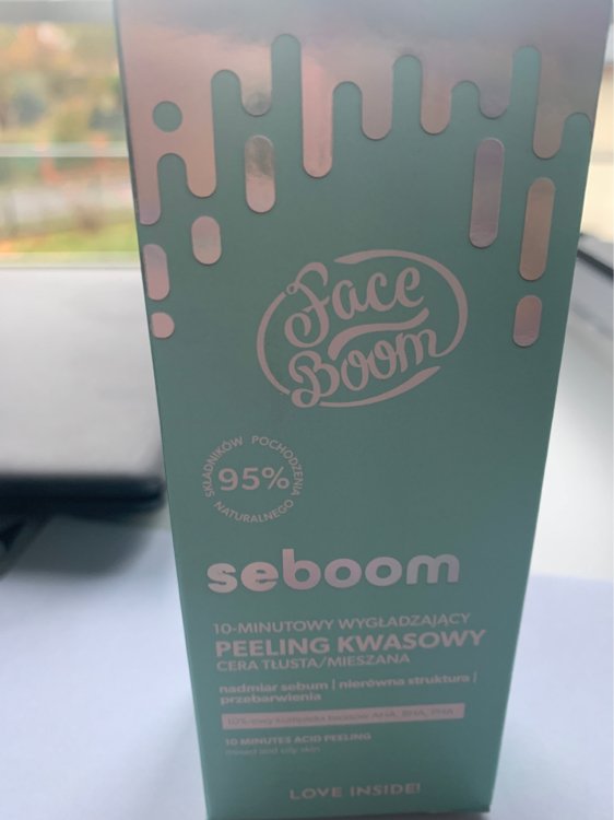 Face Boom Seboom 0 Minutowy Wygładzający Peeling Kwasowy do Twarzy