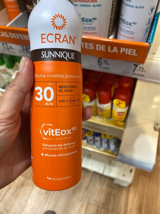 Ecran Sun Lemonoil Express Spray Protecteur Invisible Spf Inci Beauty