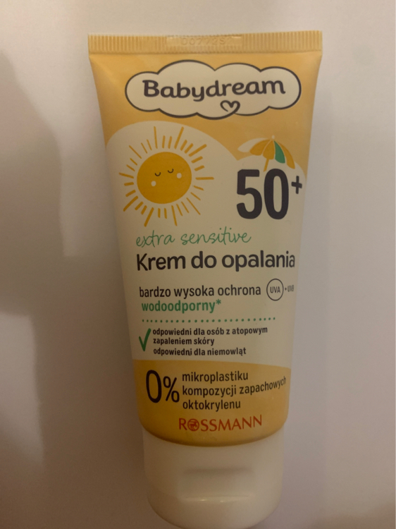 Babydream Extra Sensitive Krem Do Opalania SPF 50 200 Ml INCI Beauty