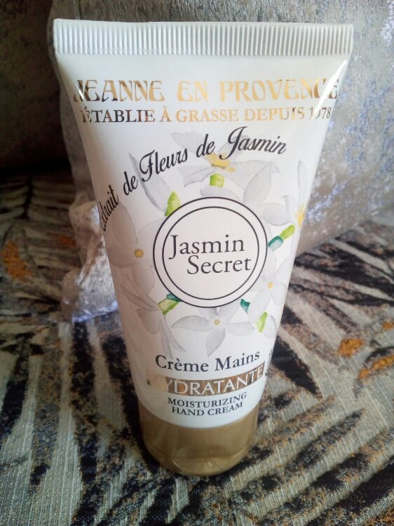 Jeanne en provence Jasmin Secret Crème mains hydratante INCI Beauty