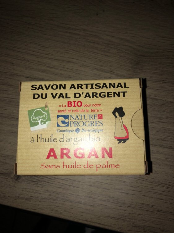 Argasol Savon Bio Argan 140g INCI Beauty