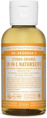 Dr Bronner S En Savon Liquide Agrumes Orange Travel Size Ml