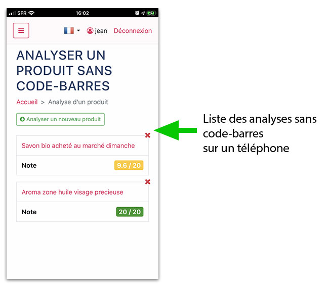 Analyser Un Produit Sans Code Barres