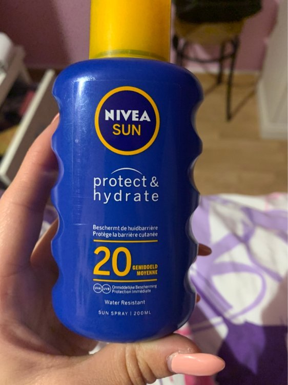 Goed gevoel verliezen rekruut Nivea Sun Protect & Hydrate Sun Spray - 200 ml - SPF 20 - INCI Beauty
