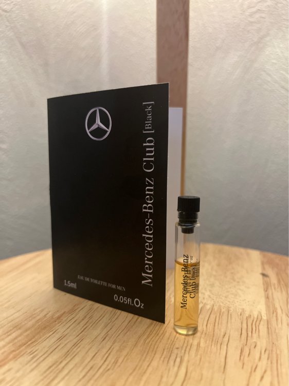 Mercedes-Benz Club Black Eau de Toilette Échantillon - INCI Beauty