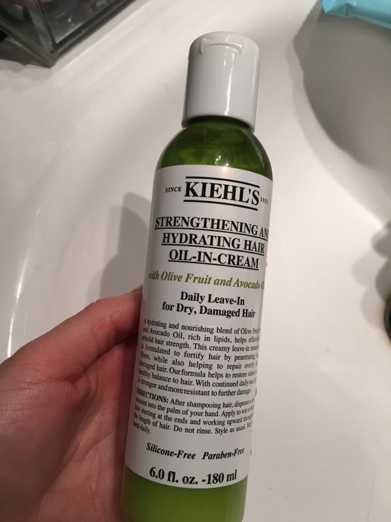 Kiehl's Strengthening and Hydrating Hair Oil-in-Cream 180ml - INCI Beauty