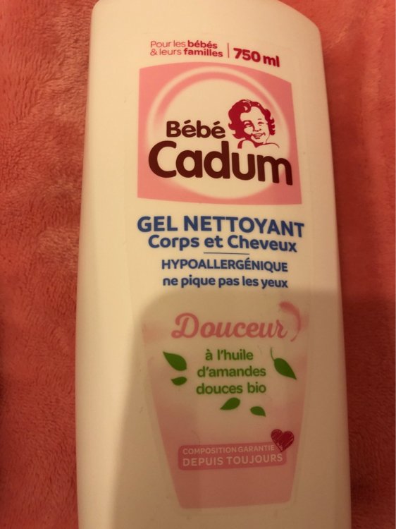 Bebe Cadum Gel Corps Et Cheveux 750 Ml Inci Beauty