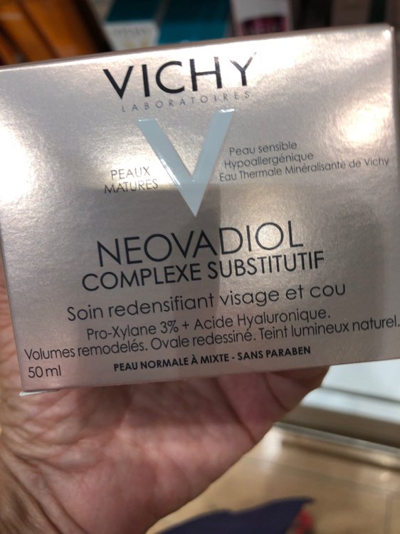 Bloodstained volume more and more Vichy Neovadiol Complexe substitutif - Crème de jour peaux normales à  mixtes - INCI Beauty