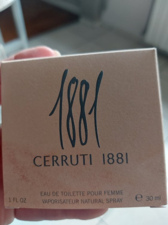 Vaporisateur Beauty - 30 de INCI ml 1881 Cerruti Eau - Toilette Femme