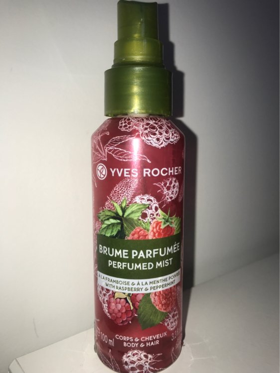 Yves Rocher Brume Parfum E Corps Cheveux Framboise Menthe Poivr E Flacon Ml Inci Beauty