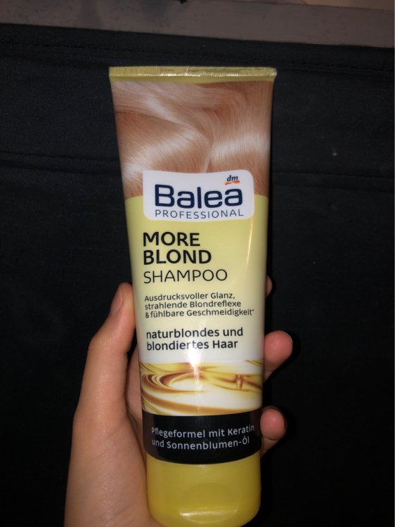 Balea Shampoo More Blond 250 Ml INCI Beauty