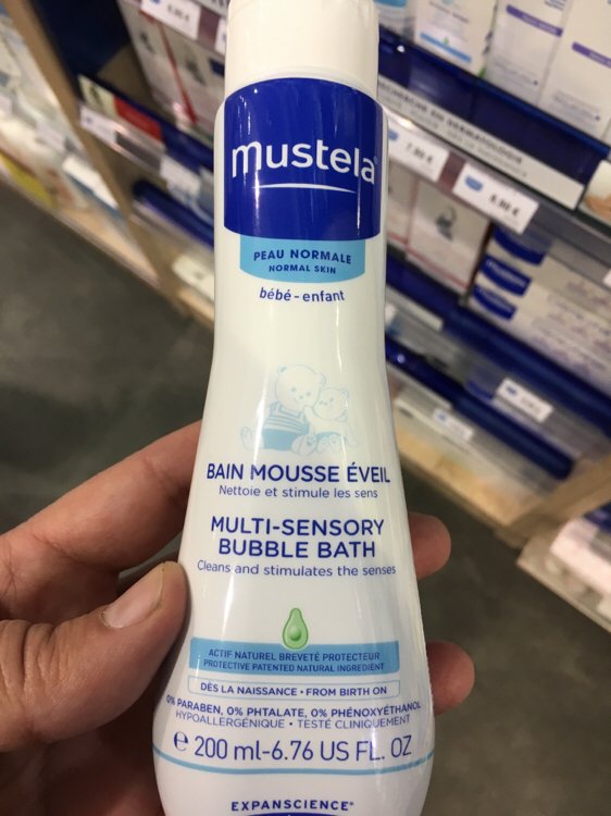 Mustela Bebe Multi-Sensory Bubble Bath - Bain moussant éveil