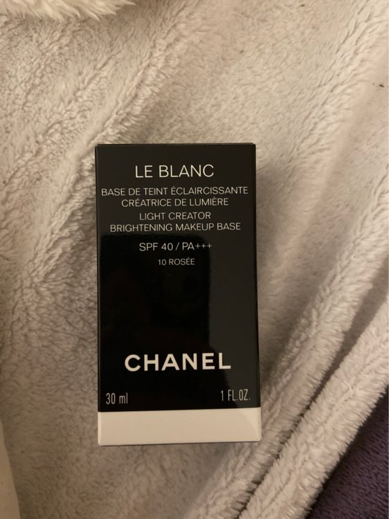 Chanel Le Blanc - Base de Teint Éclaircissante Créatrice de Lumière - 30 ml  - SPF 40 - INCI Beauty