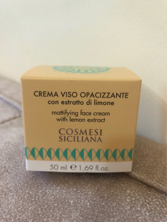 Cosmesi Siciliana Crema viso opacizzante con estratto di..