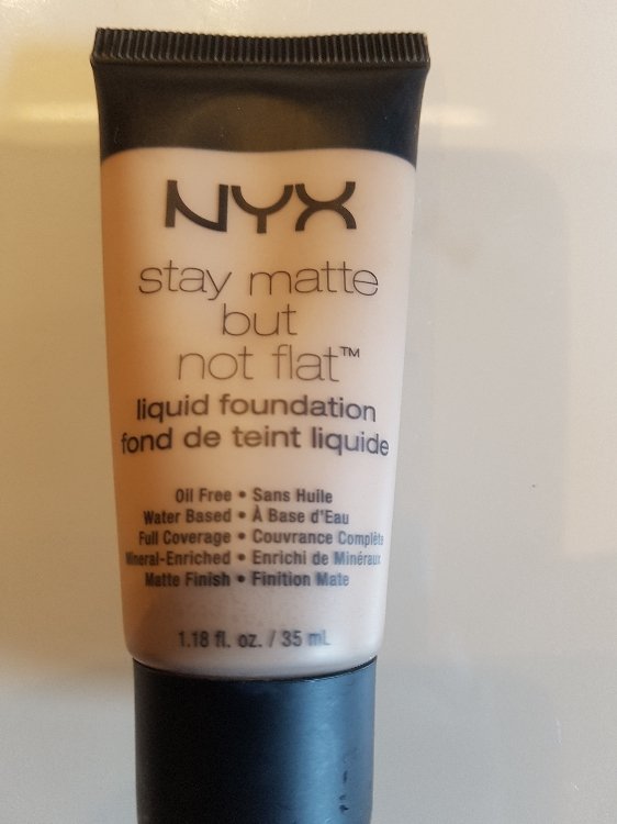 NYX Cosmetics stay matte but not flat nude beige - Fond de teint liquide -  INCI Beauty
