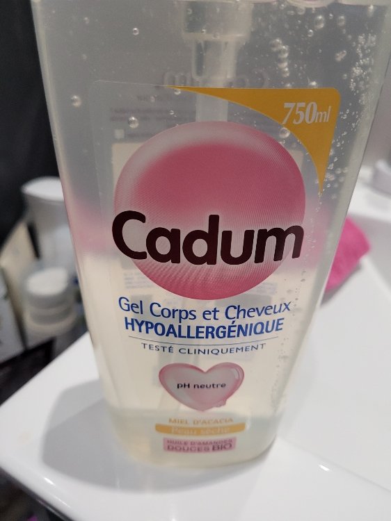 Cadum Gel Corps et Cheveux Hypoallergénique - 750 ml - INCI Beauty