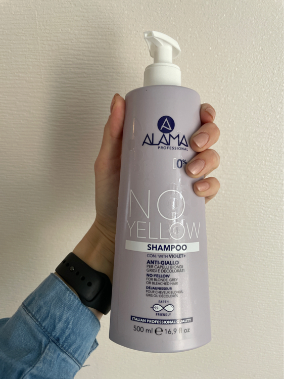 Imperialisme købmand ordningen Alama No Yellow Shampoo con Violet+ (Anti-giallo) - 500 ml - INCI Beauty