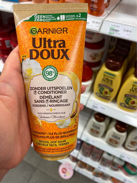 Garnier ultra doux démêlant sans rinçage merveilleux cheveux secs et