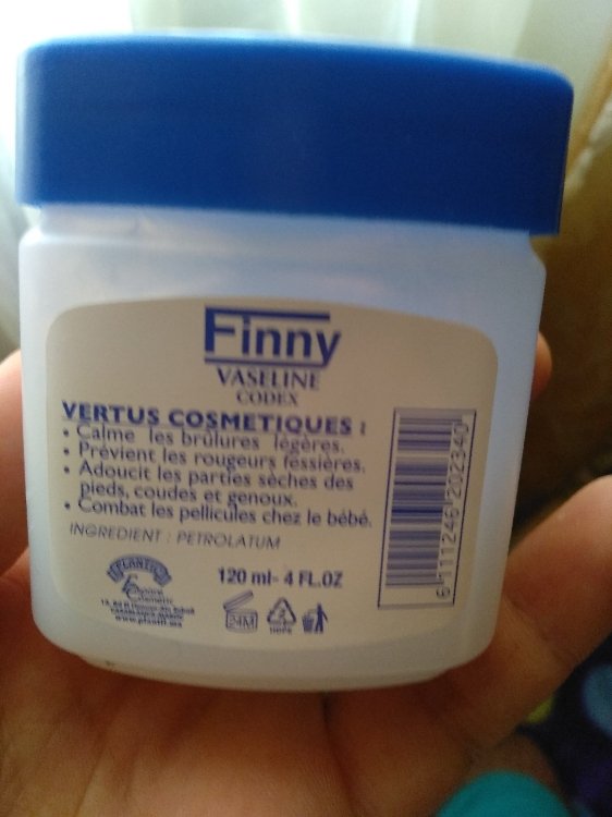 Karu koste inerti Finny Vaseline codex - INCI Beauty