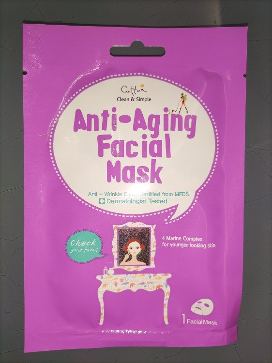 anti aging facial mask)