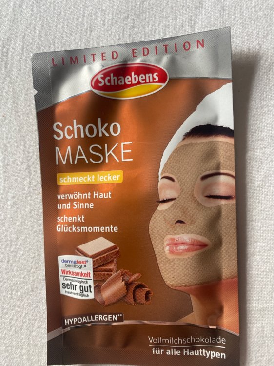 Schaebens Gesichtsmaske Schoko - 15 ml - INCI Beauty