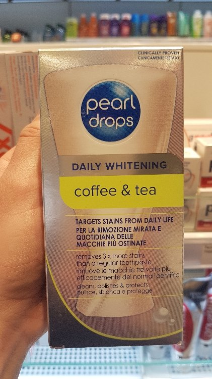 Pearl drops Daily Whitening Coffee & Tea - INCI Beauty