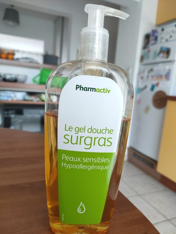 Pharmactiv Le gel douche surgras peaux sensibles - INCI Beauty