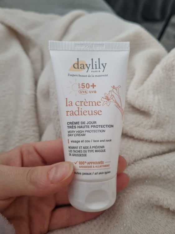 La Crème Radieuse, crème de jour SPF50+ de Daylily – Daylily Paris