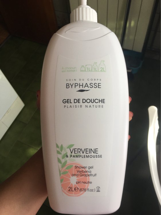Byphasse Shower Gel Verbena and Grapefruit - 2 L - INCI Beauty