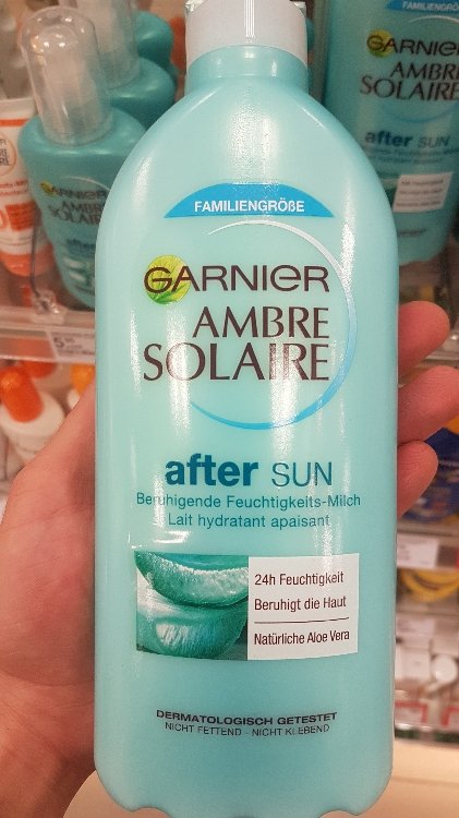 Garnier Ambre Solaire After Sun - Beauty hydratant INCI - Lait apaisant