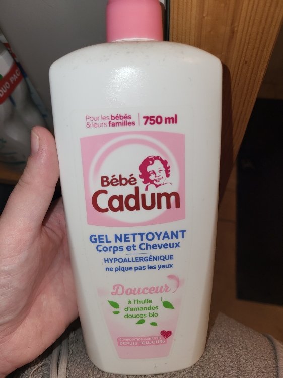 Bébé Cadum Gel corps et cheveux - 750 ml - INCI Beauty