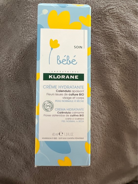 Klorane Lait hydratant pour bébé - INCI Beauty