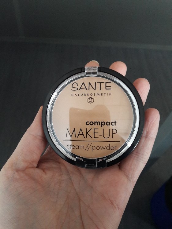 INCI Cream//Powder - Beige Naturkosmetik 02 (9 Compact Make-up Beauty g) Sante
