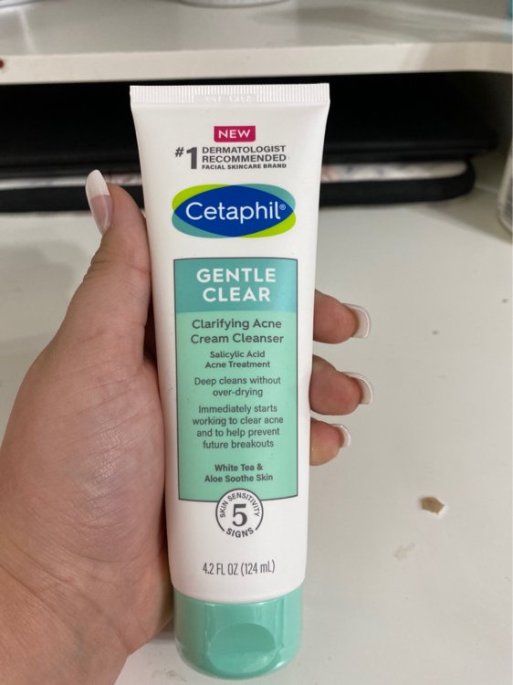 Cetaphil Gentle Clear Clarifying Acne Cream Cleanser W 2 Salicylic 