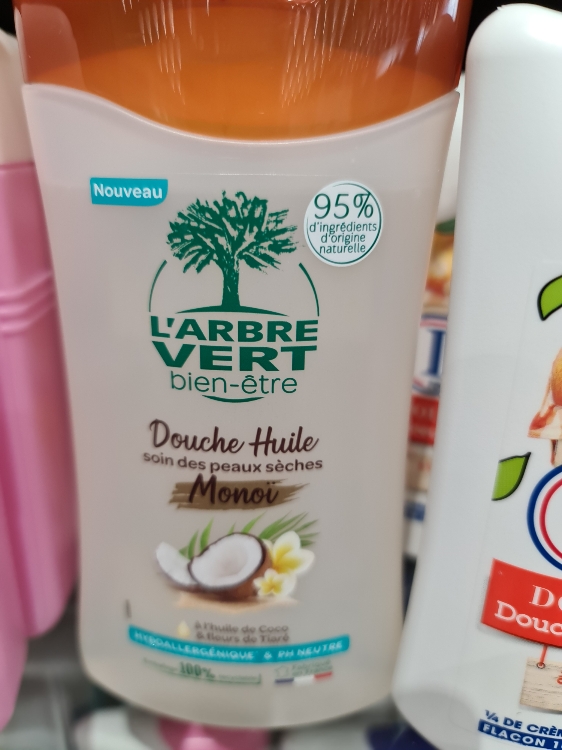 L'Arbre Vert Douche Huile Monoï - 250 ml - INCI Beauty