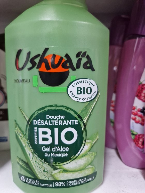 Acheter Ushuaïa Douche désaltérante Bio - Gel D'Aloe du Mexique, 250ml