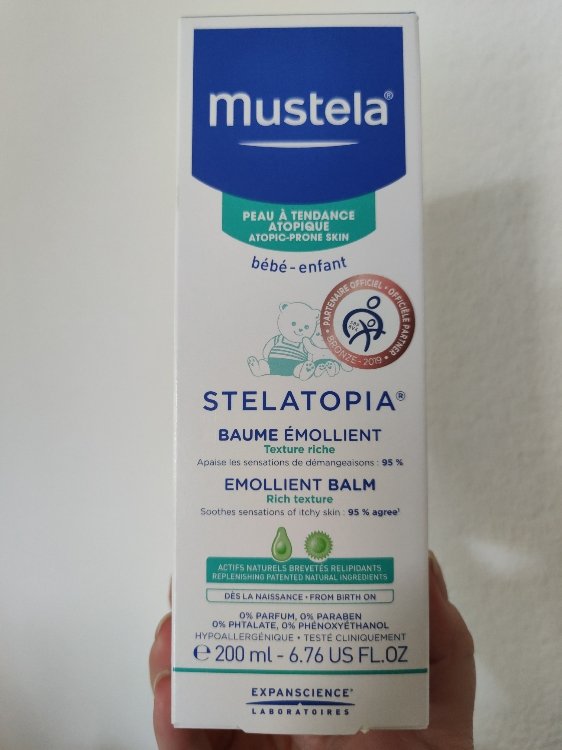 Mustela stelatopia baume store relipidant