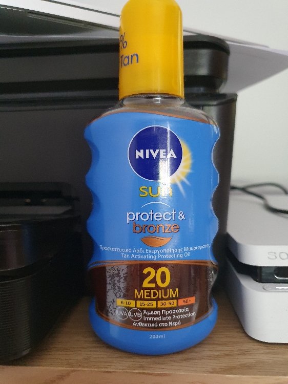 Nivea Sun Protect & Bronze - SPF 20 INCI Beauty