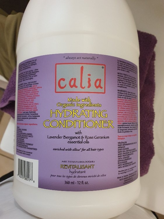 Calia Après shampoing purifiant cheveux secs romarin silice - INCI Beauty