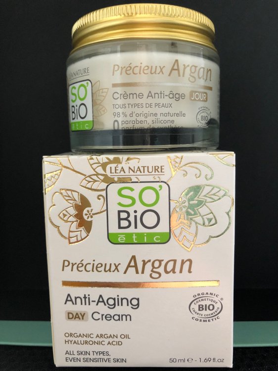 So'Bio Étic Précieux Argan - Crème de jour Anti-Âge - INCI Beauty