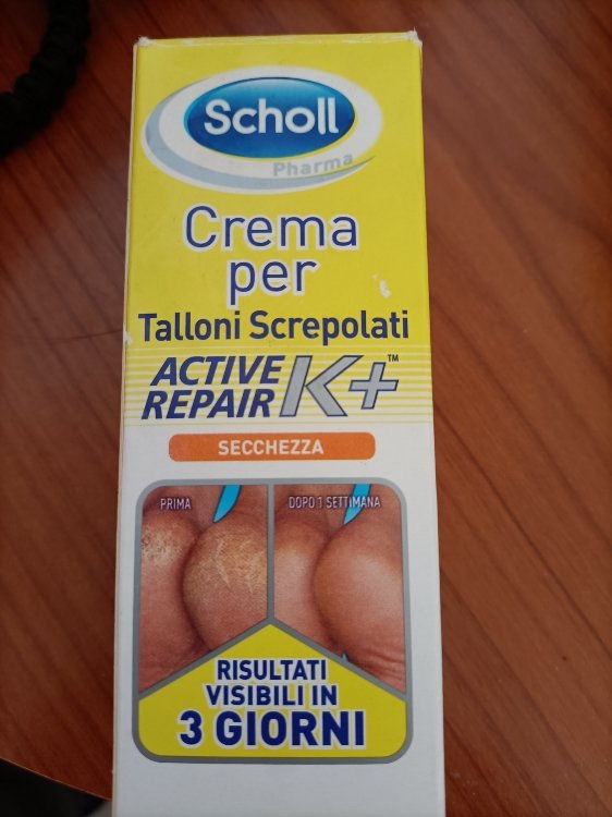 Scholl Crema per Talloni Screpolati Active Repair K+ - INCI Beauty | Fußcremes